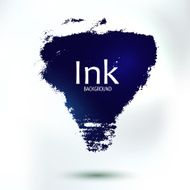 Abstract ink paintings hand drawing art (place for your text)