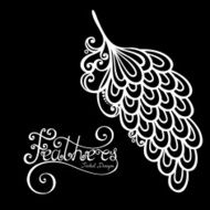 Vector Peerless Decorative Feather N5