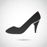 Lady shoe icon N2