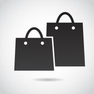 Shopping bags icon