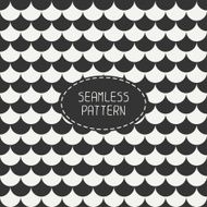 Seamless marine geometric line pattern Tiling Packaging paper Wave background N2