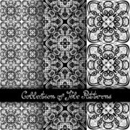 Set of 3 Seamless Vintage Patterns (Vector) N29
