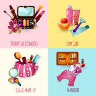 Cosmetics Icons Set N3