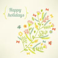 Retro greeting card N3