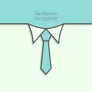 Abstract background with men ties