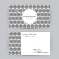 Business Card Line Art Diamond Background