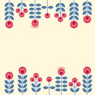 Scandinavian flowers N22