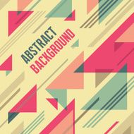 Abstract geometric background - abstract vector pattern