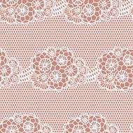 Lace seamless pattern with flowers N141