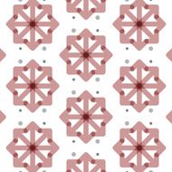 Stars and dots pattern