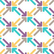 Colorful arrows pattern
