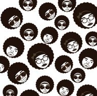 afro style design N19
