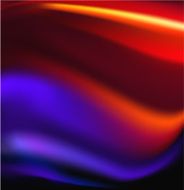 vector abstract dark background with colored waves N6