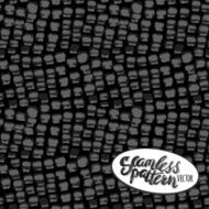 Hand drawn seamless watercolor brush pattern fashionable sophist N19