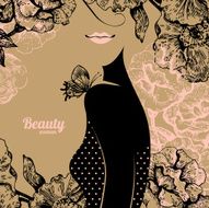 Beautiful Girl Silhouette N5