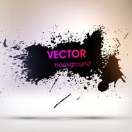 Abstract Ink Blot for Grunge Backgound N100