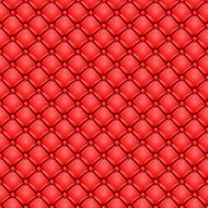 fabric buttoned