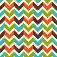 seamless scribble zig zag pattern