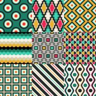 seamless abstract geometric pattern wallpaper N4