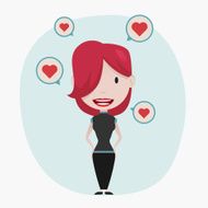 Woman Illustration N7