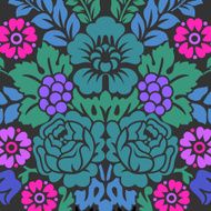 Damask floral pattern Royal wallpaper N2