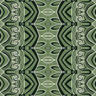 Seamless Abstract Tribal Pattern (Vector) N35