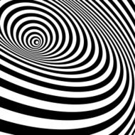 Black and white abstract striped background Optical Art N8