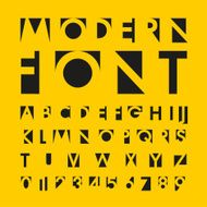 alphabetic fonts and numbers N33