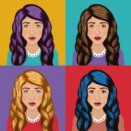Pop art design N90