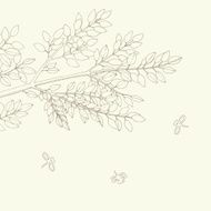 Leafs Background icon great for any use Vector EPS10