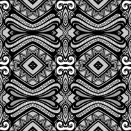 Seamless Vintage Lace Pattern (Vector) N83