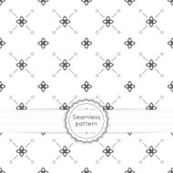 vector seamless pattern N254