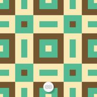 Seamless mosaic pattern Geometric background N6