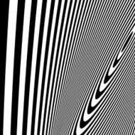 Pattern with optical illusion Black and white background N7