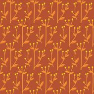 Cute floral seamless pattern background N10