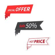 Ribbon price tag