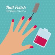 Make up design over white background vector illustration N8