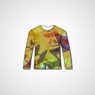 Abstract illustration on sweater N151