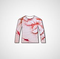 Abstract illustration on sweater N152