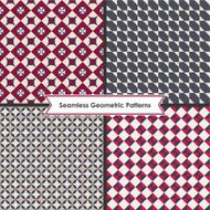 Geometric background colorful mosaic backdrop stylish vector design N2