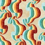 Seamless vintage stripes pattern on paper texture N2