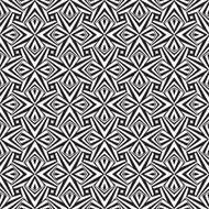 Abstract black and white textured geometric seamless pattern N6