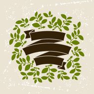 Background of abstract leaves for greeting cards N5