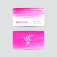 Business Card Template N67