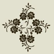 Flower motif N2