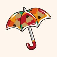 Umbrella theme elements vector eps N175