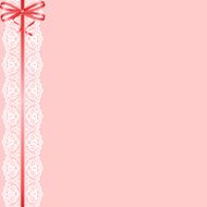 lace ribbon and bow N2