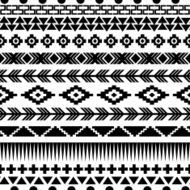 Aztec seamless pattern N30