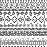 Aztec seamless pattern N31