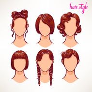 brunette different hairstyles
